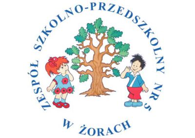 Logo zespołu Szkolno - Przedszkolnego nr 5 w Żorach